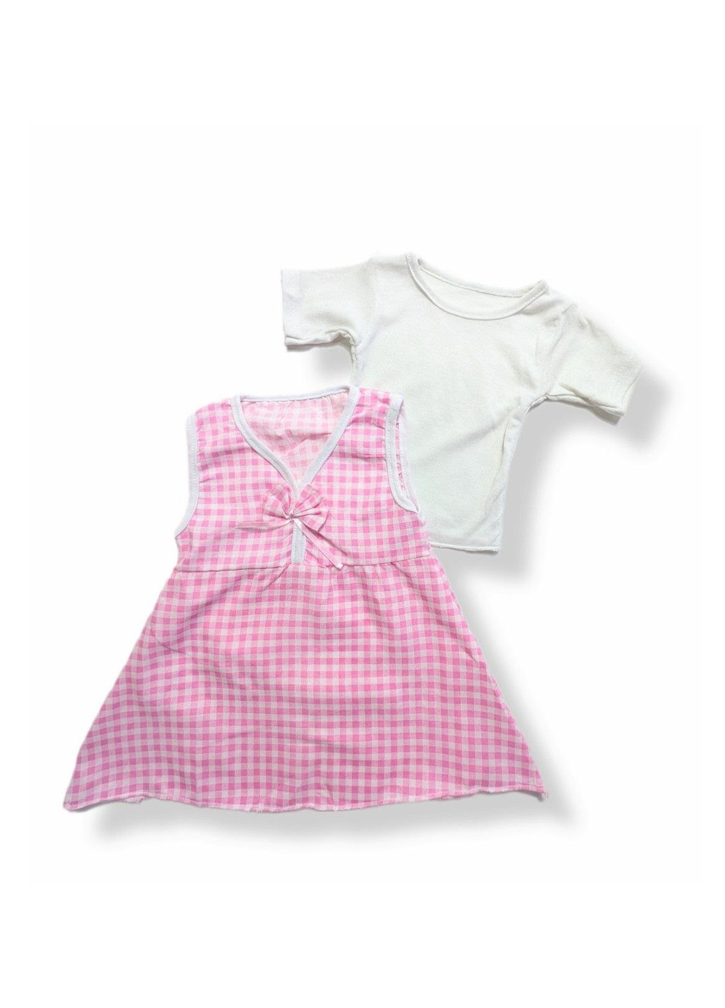 Комбінований літній комплект (сукня, футболка) No Brand