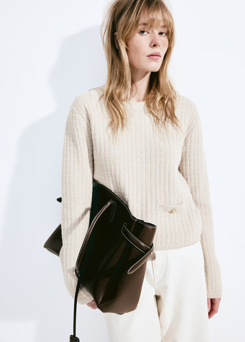 Світло-бежевий демісезонний джемпер джемпер H&M