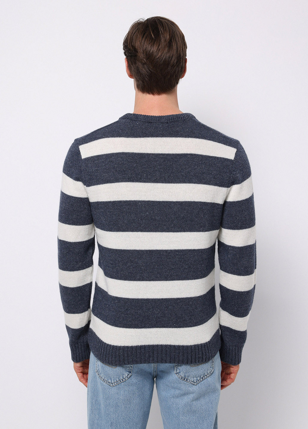 Темно-синий зимний джемпер джемпер Colin's