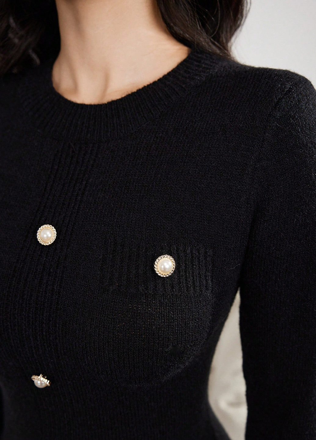 Черное кэжуал платье силуэтная SHEIN однотонное