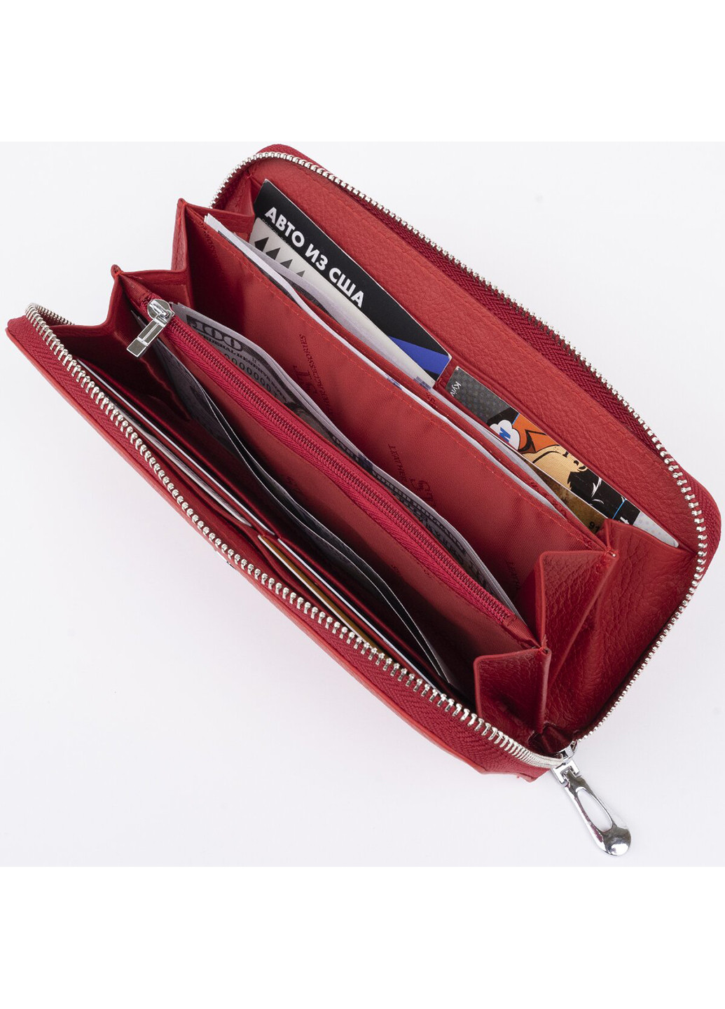 Жіночий шкіряний гаманець 20х10х2,5 см st leather (229458883)