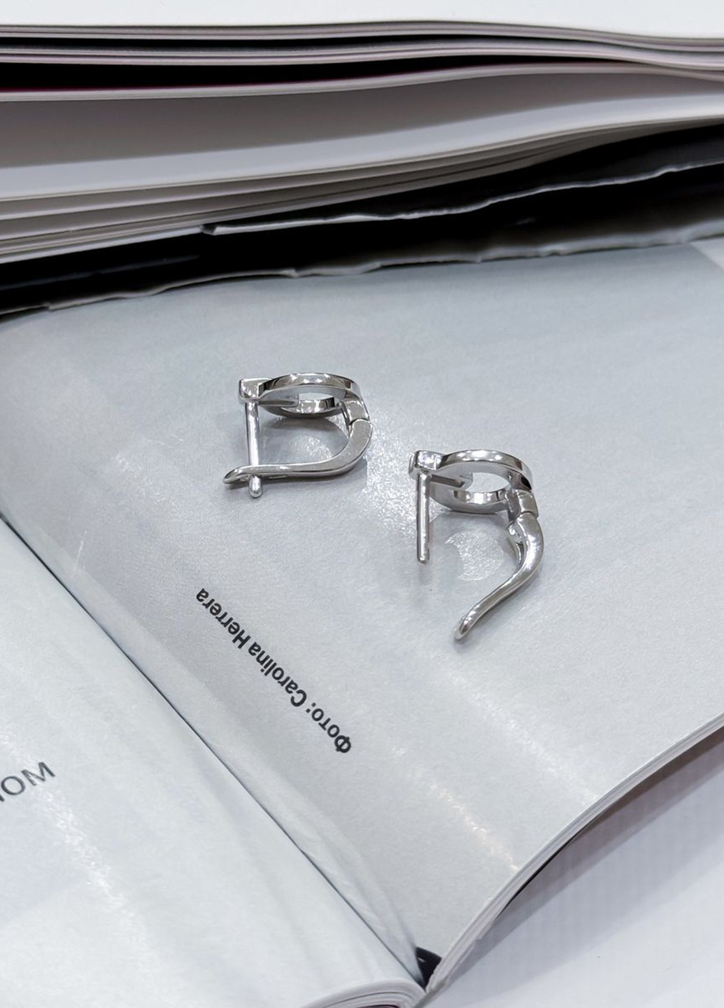 Серьги Silver Flame (307258613)