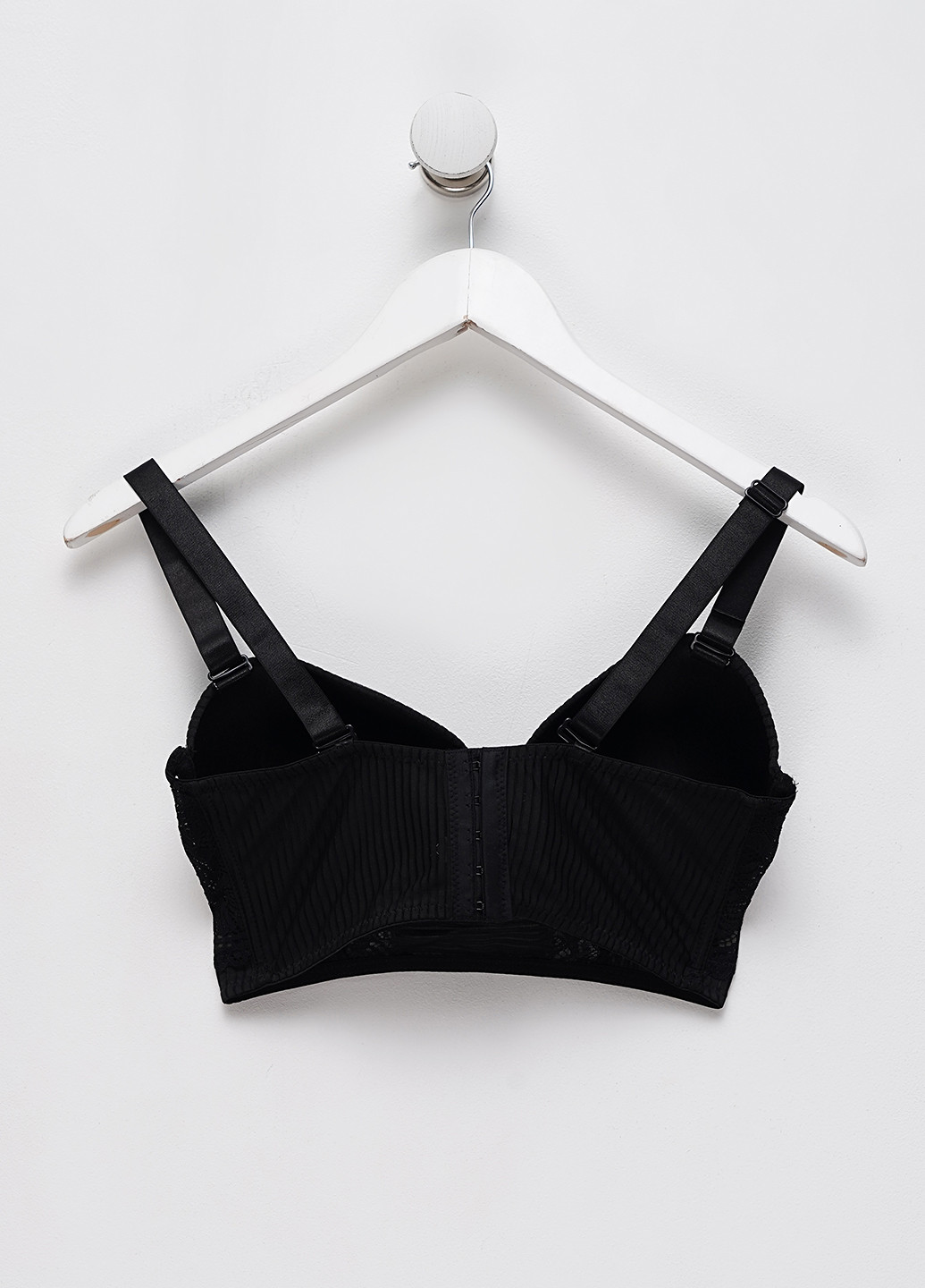 Чёрный корбей бюстгальтер FS с косточками нейлон, кружево