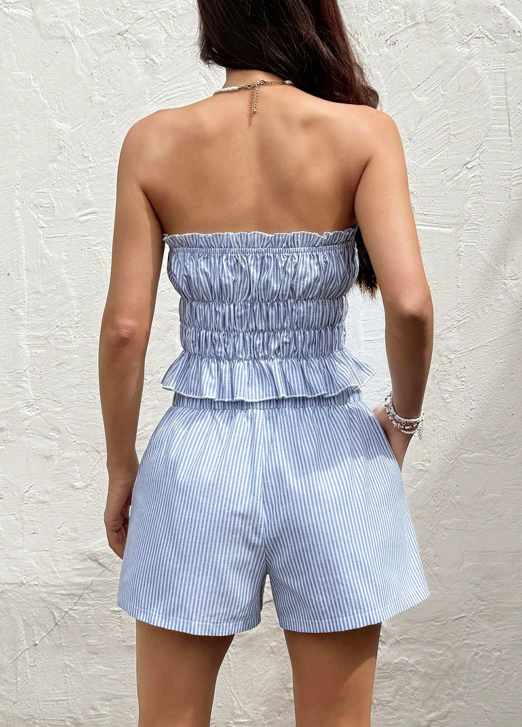 Костюм (топ, шорты) SHEIN (367436115)