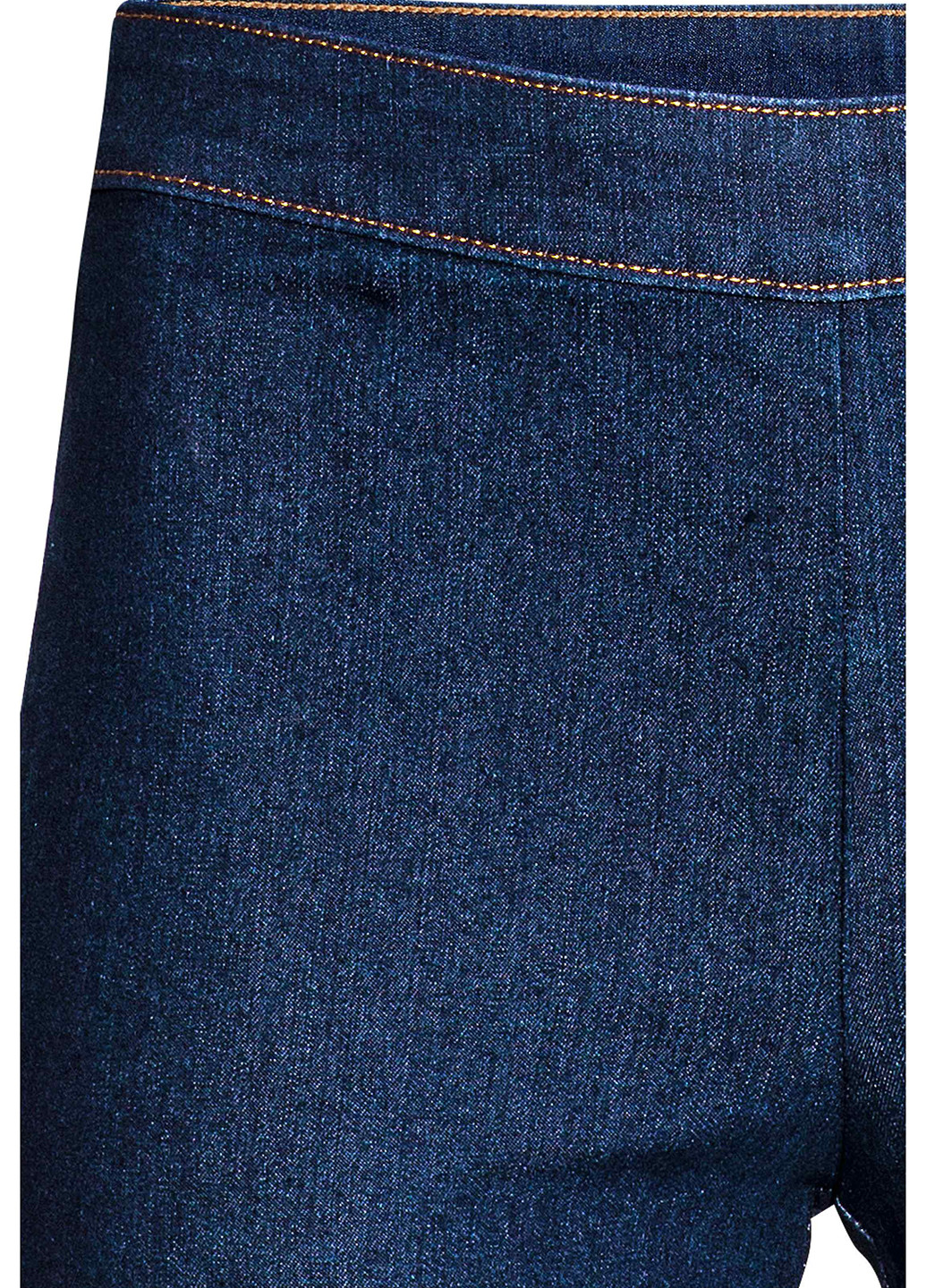 Темно-синие демисезонные джеггинсы H&M