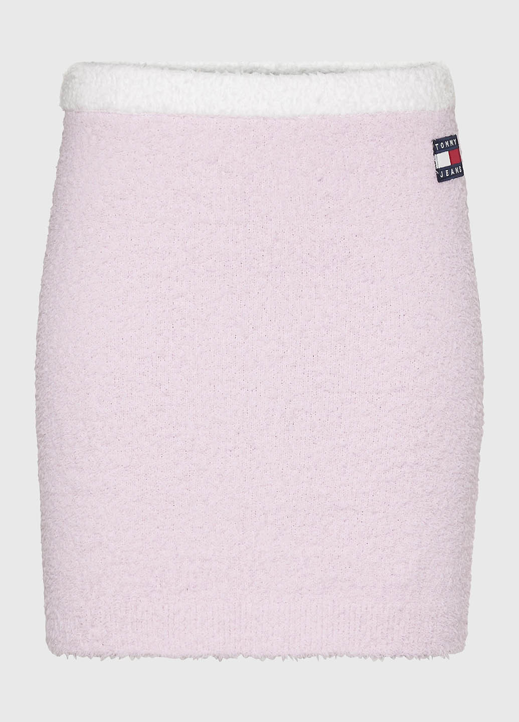 Светло-розовая кэжуал однотонная юбка Tommy Hilfiger карандаш