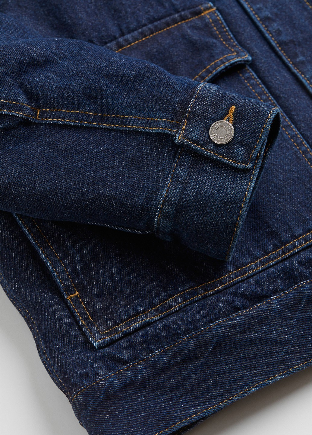 Темно-синяя демисезонная куртка H&M