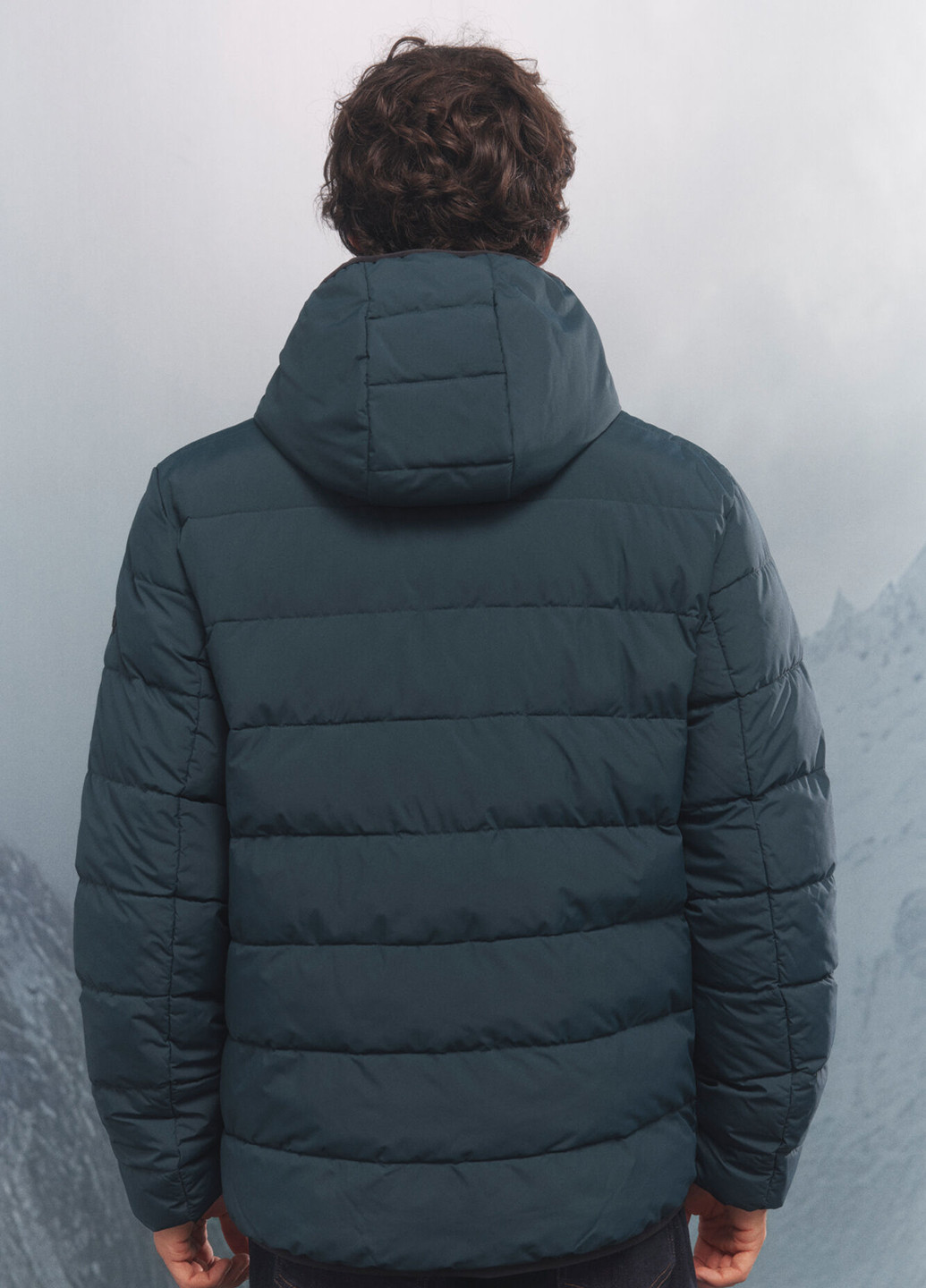 Бірюзова зимня куртка Springfield