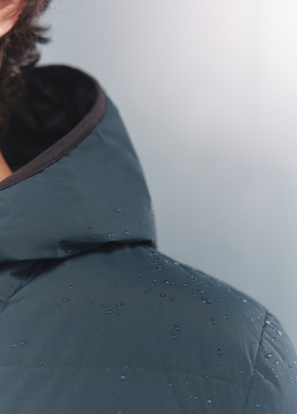 Бірюзова зимня куртка Springfield