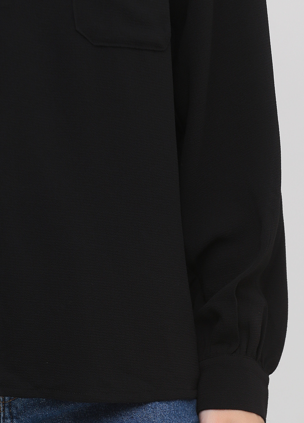 Чорна демісезонна блузка Minimum