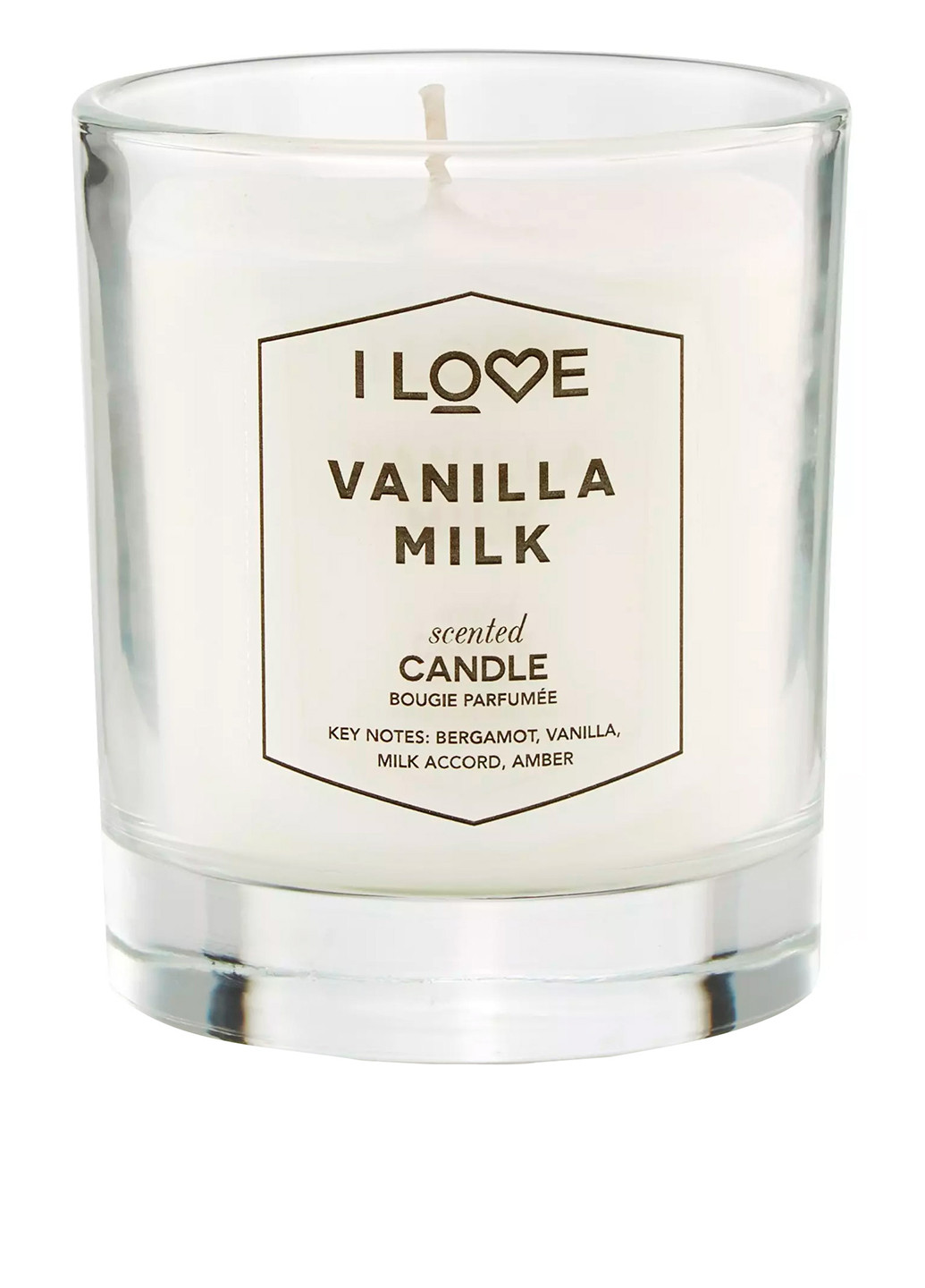 Ароматическая свеча Vanilla Milk Candle, 200 г I love (160879300)