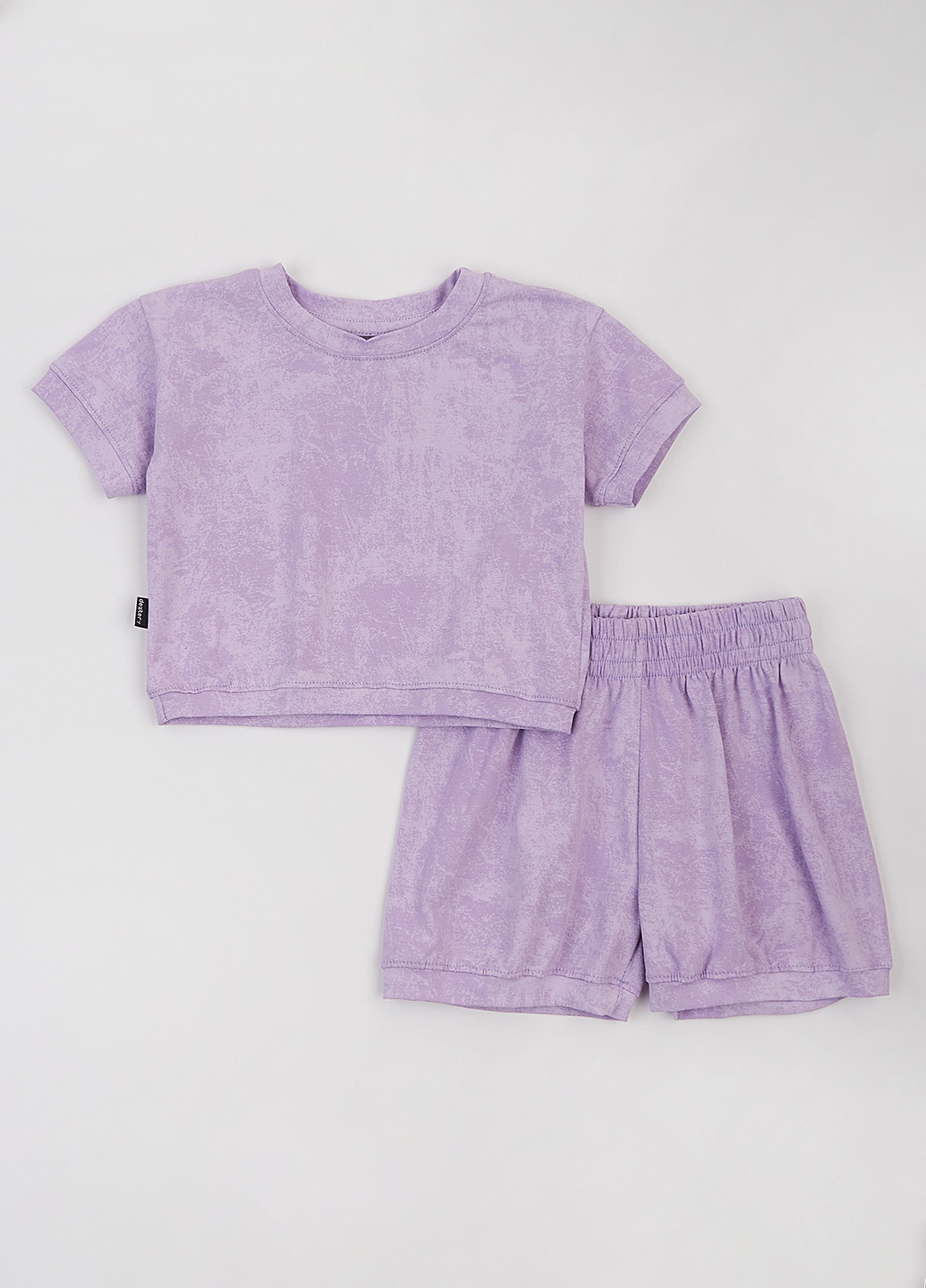 Фіолетовий демісезонний костюм (футболка, шорти) з шортами dexter's
