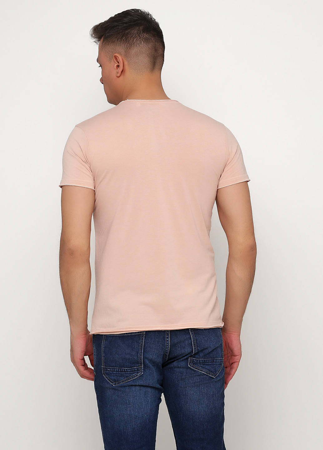 Розовая футболка Solid