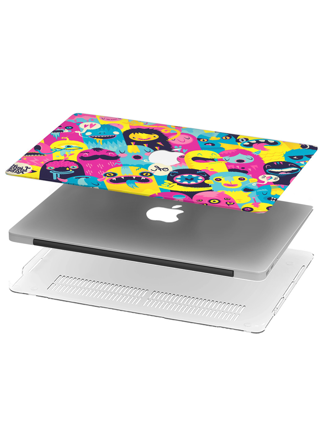 Чехол пластиковый для Apple MacBook Air 11 A1465 / A1370 Монстры (6349-2565) MobiPrint (218857695)