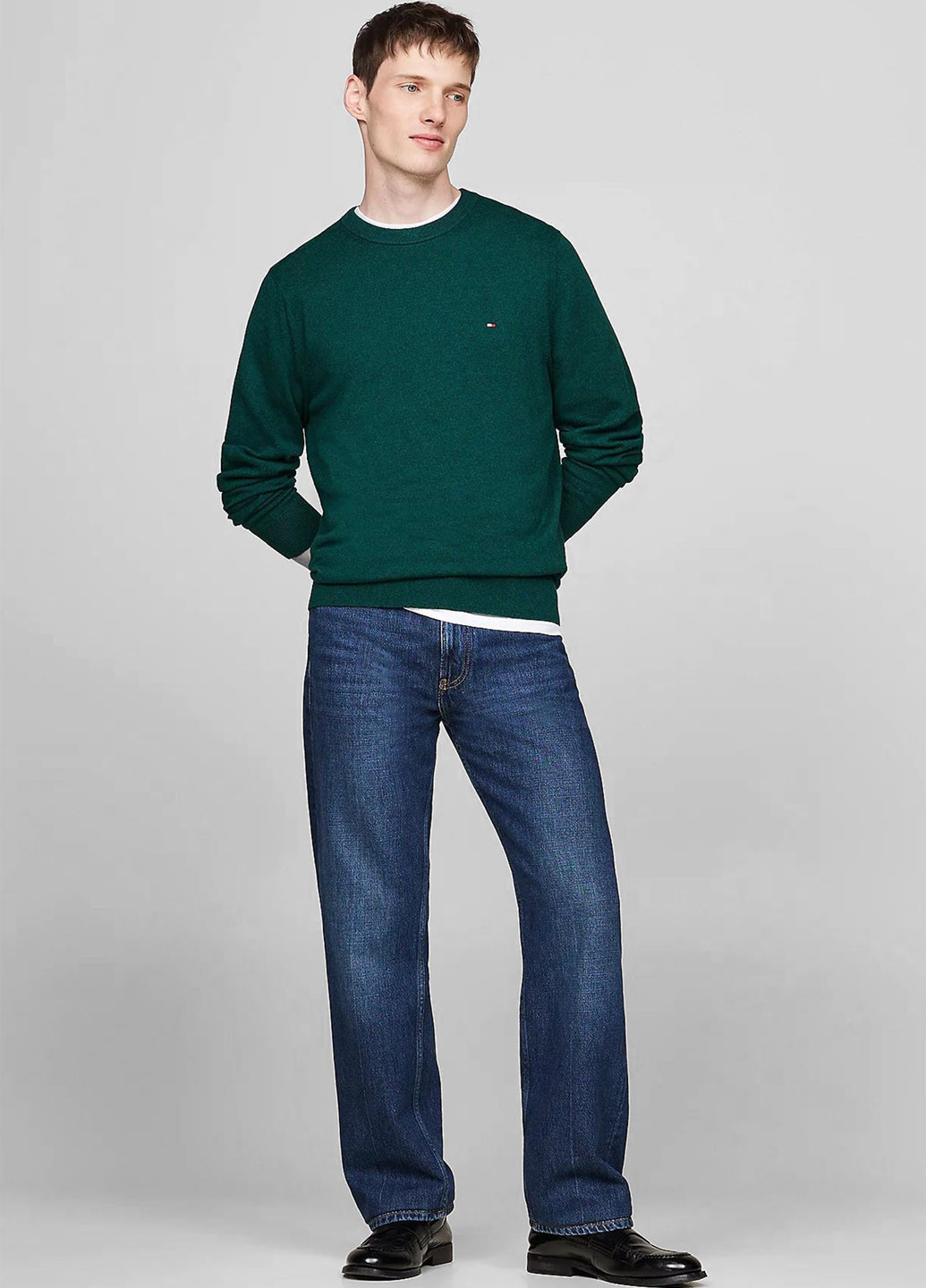 Зелений демісезонний джемпер джемпер Tommy Hilfiger