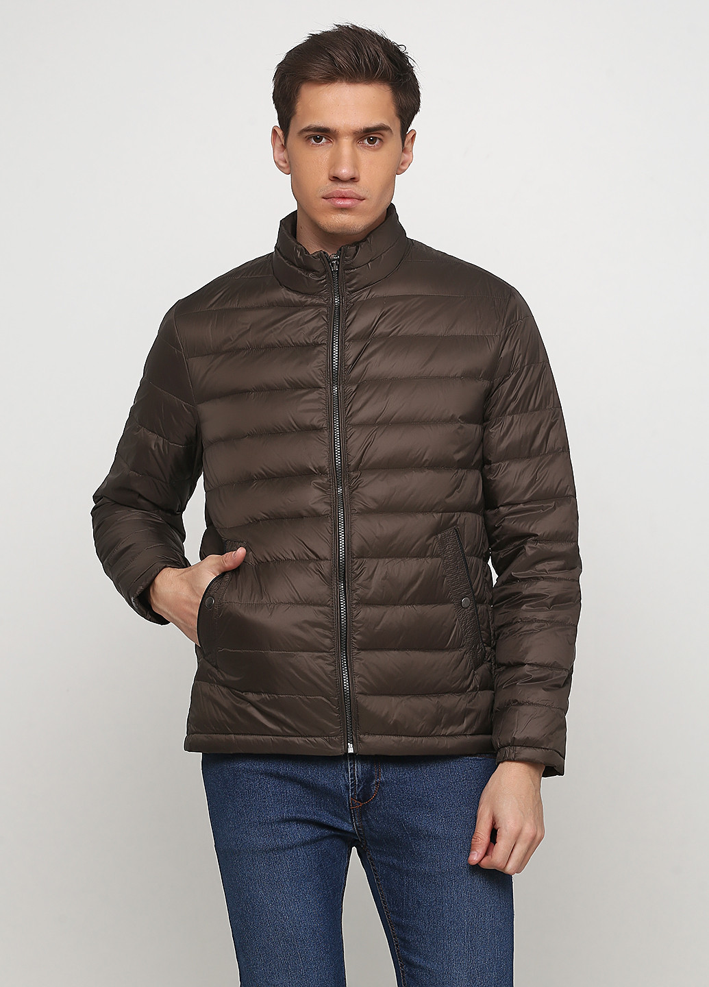 Зеленая демисезонная куртка Tomas Goodwin