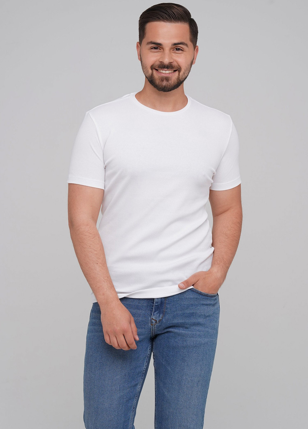 Белая футболка Trend Collection