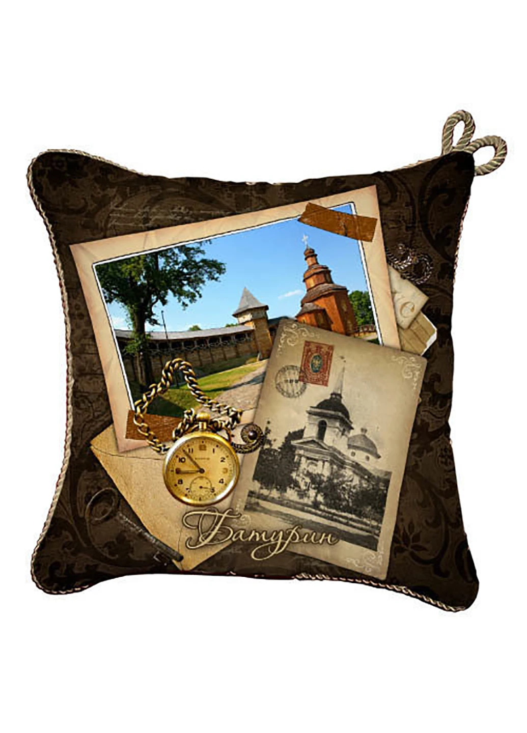Подушка сувенир 40х40 см Presentville (251392221)