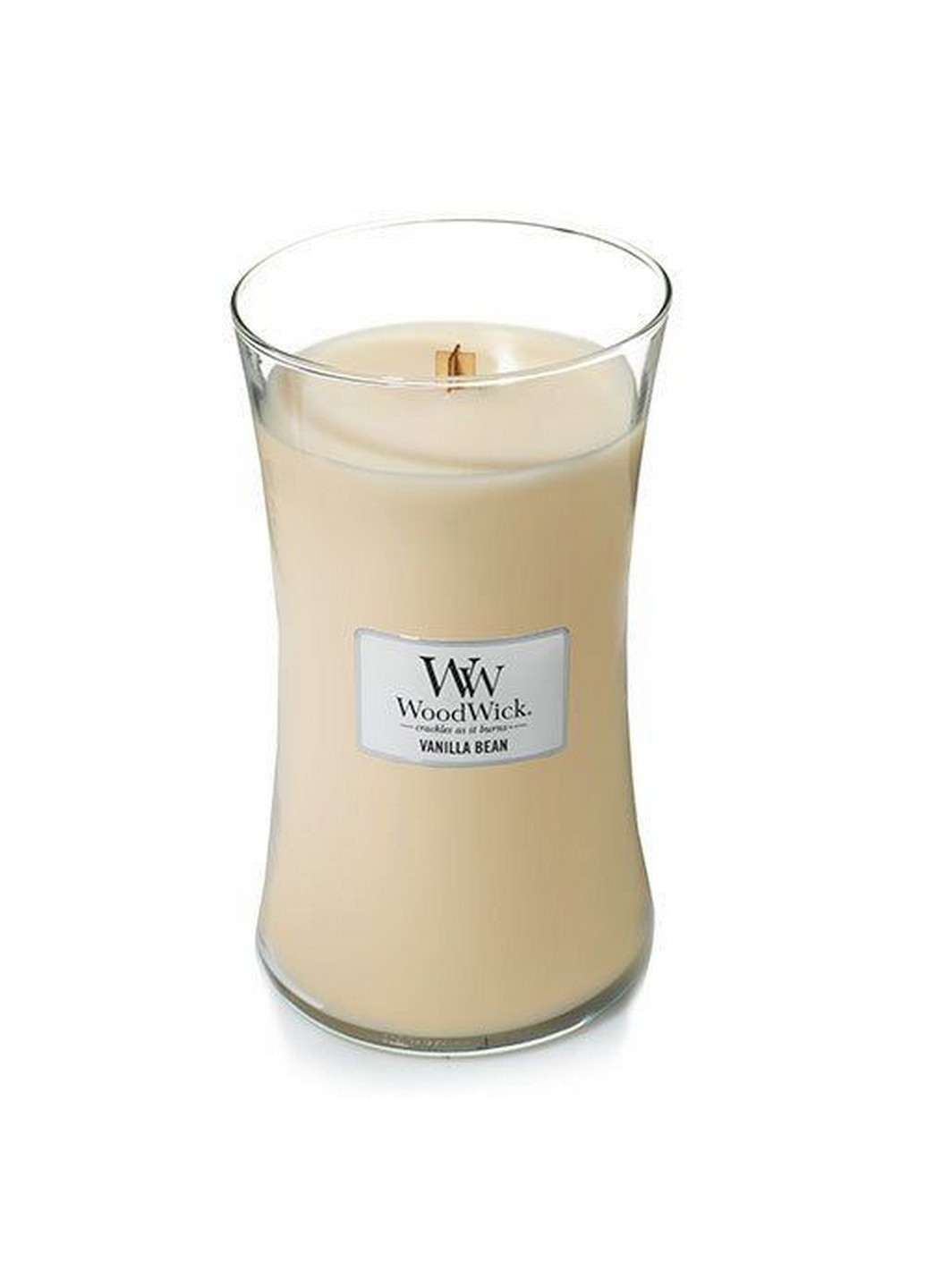 Ароматична свічка з ароматом чистої ванілі Large Vanilla Bean 609 г WoodWick (227515077)