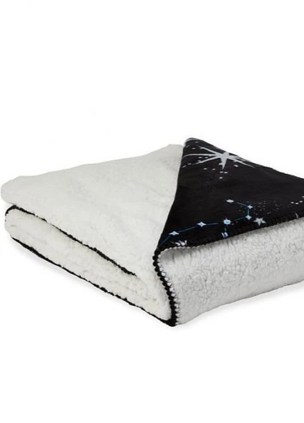 Плед плюшевий . Secret plush fleece blanket. Принт - Зірки Victoria's Secret (253531621)