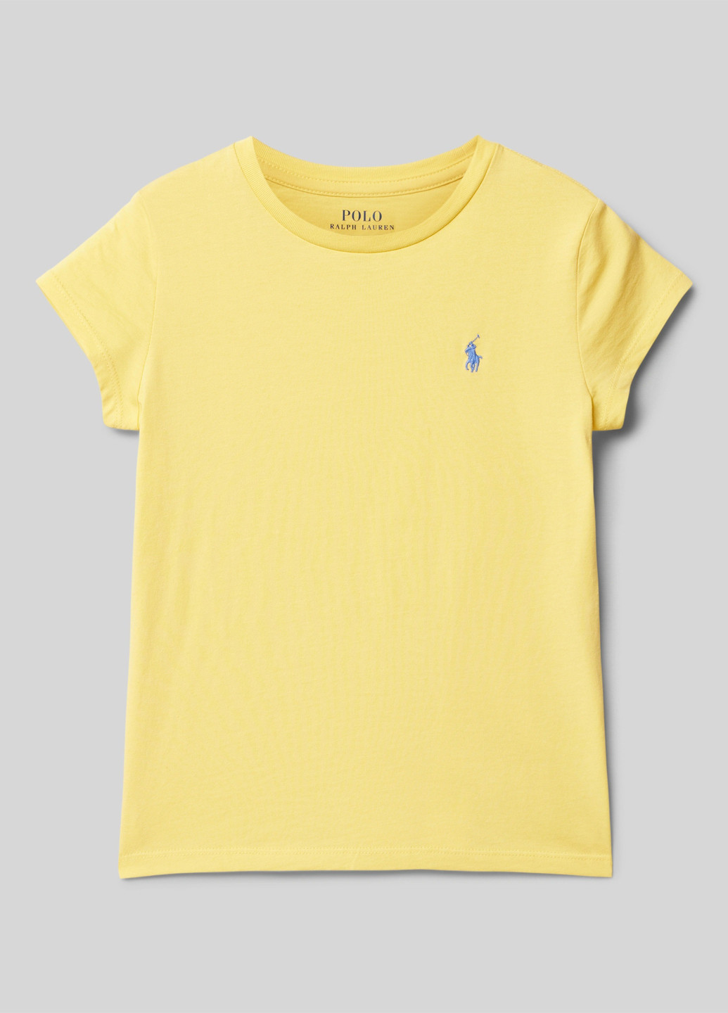 Желтая летняя футболка Ralph Lauren