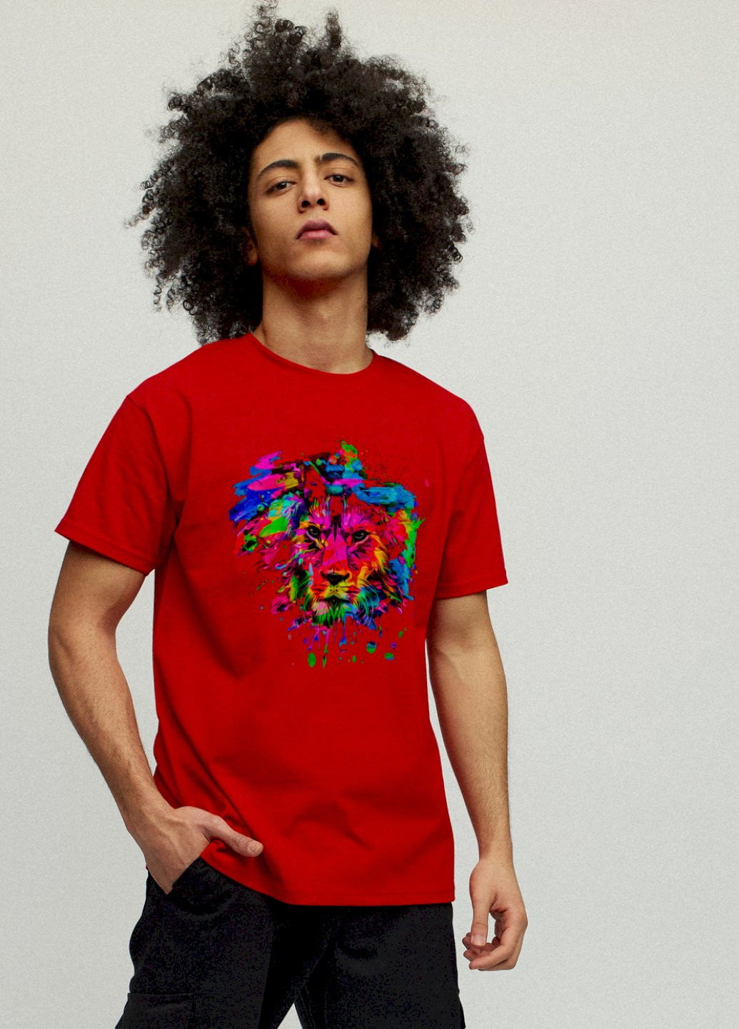 Червона футболка чоловіча YAPPI