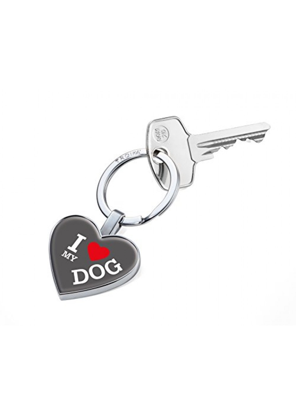 Брелок для ключей I Love My Dog, Troika #kyr22-a178 (208083259)