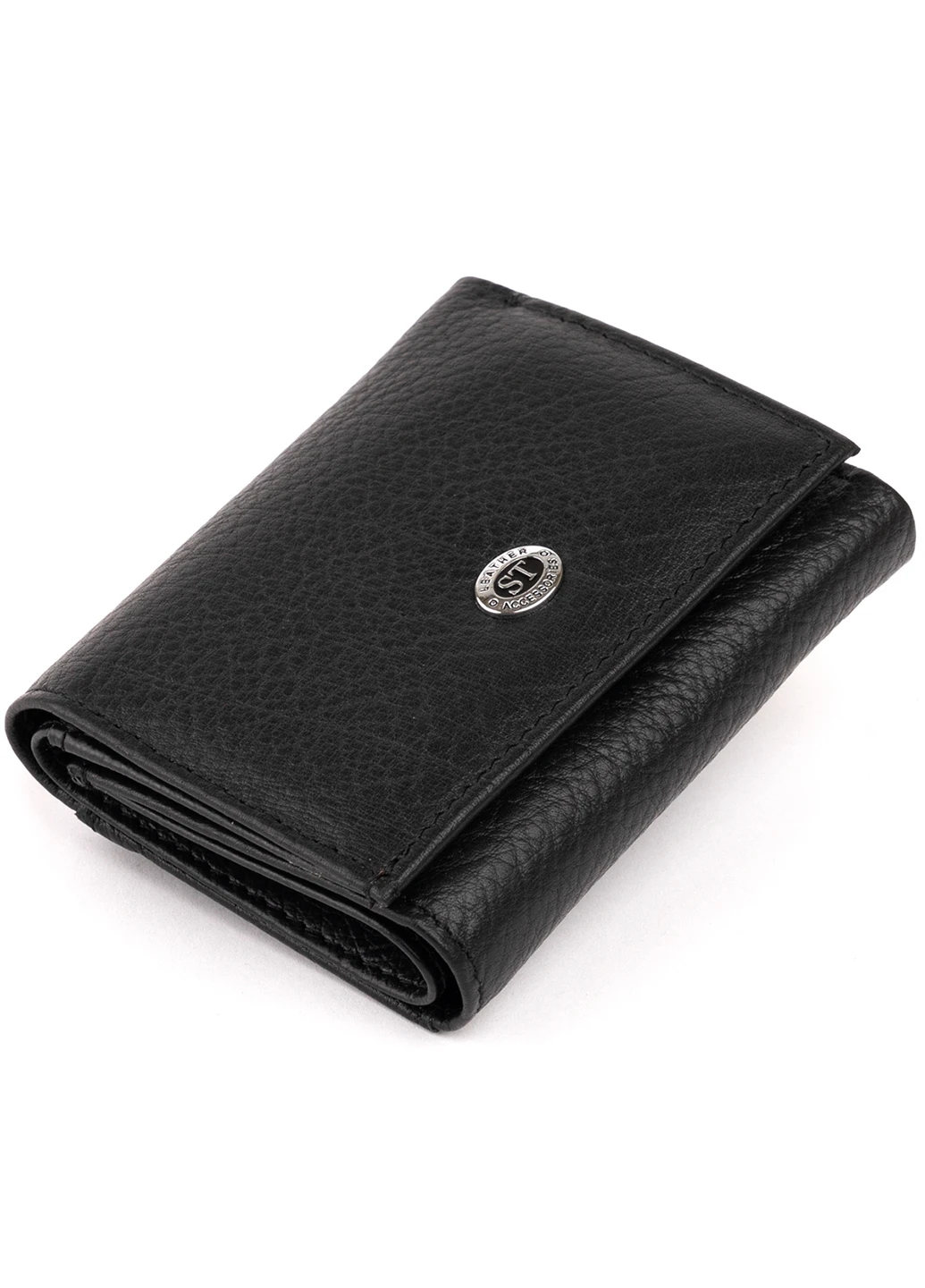 Жіночий шкіряний гаманець 9,5х7,5х2 см st leather (229458651)