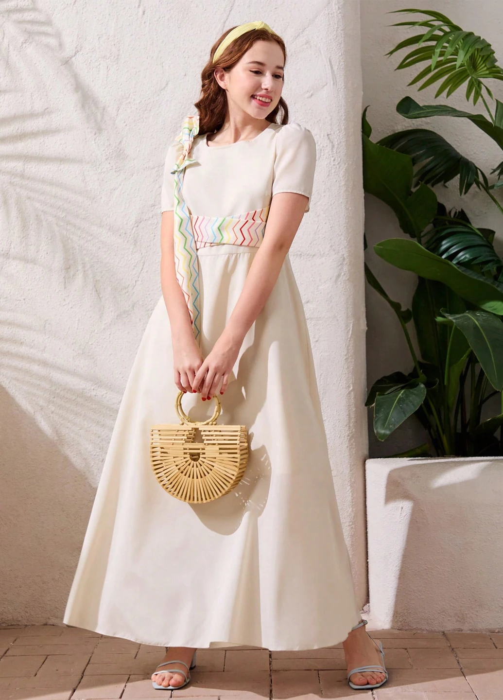 Молочна сукня SHEIN (325399896)