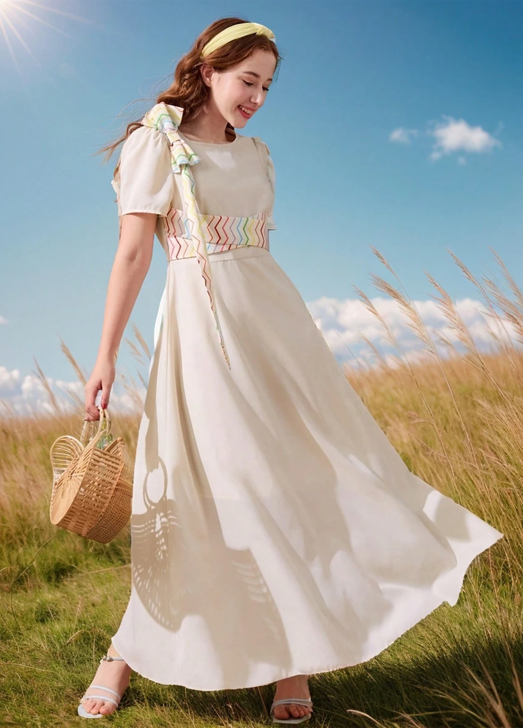 Молочна сукня SHEIN (325399896)