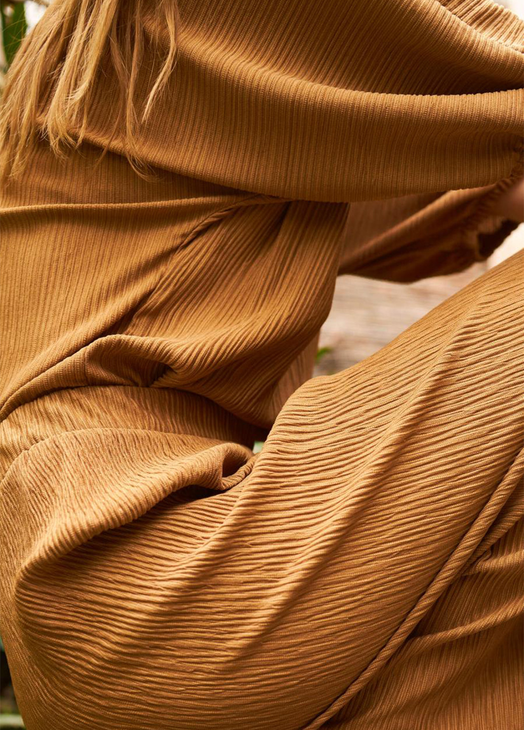 Світло-коричнева літня блуза Orsay
