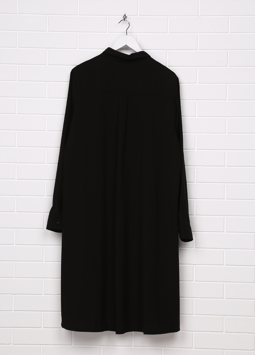 Чорна кежуал сукня сорочка ZUBRYTSKAYA однотонна