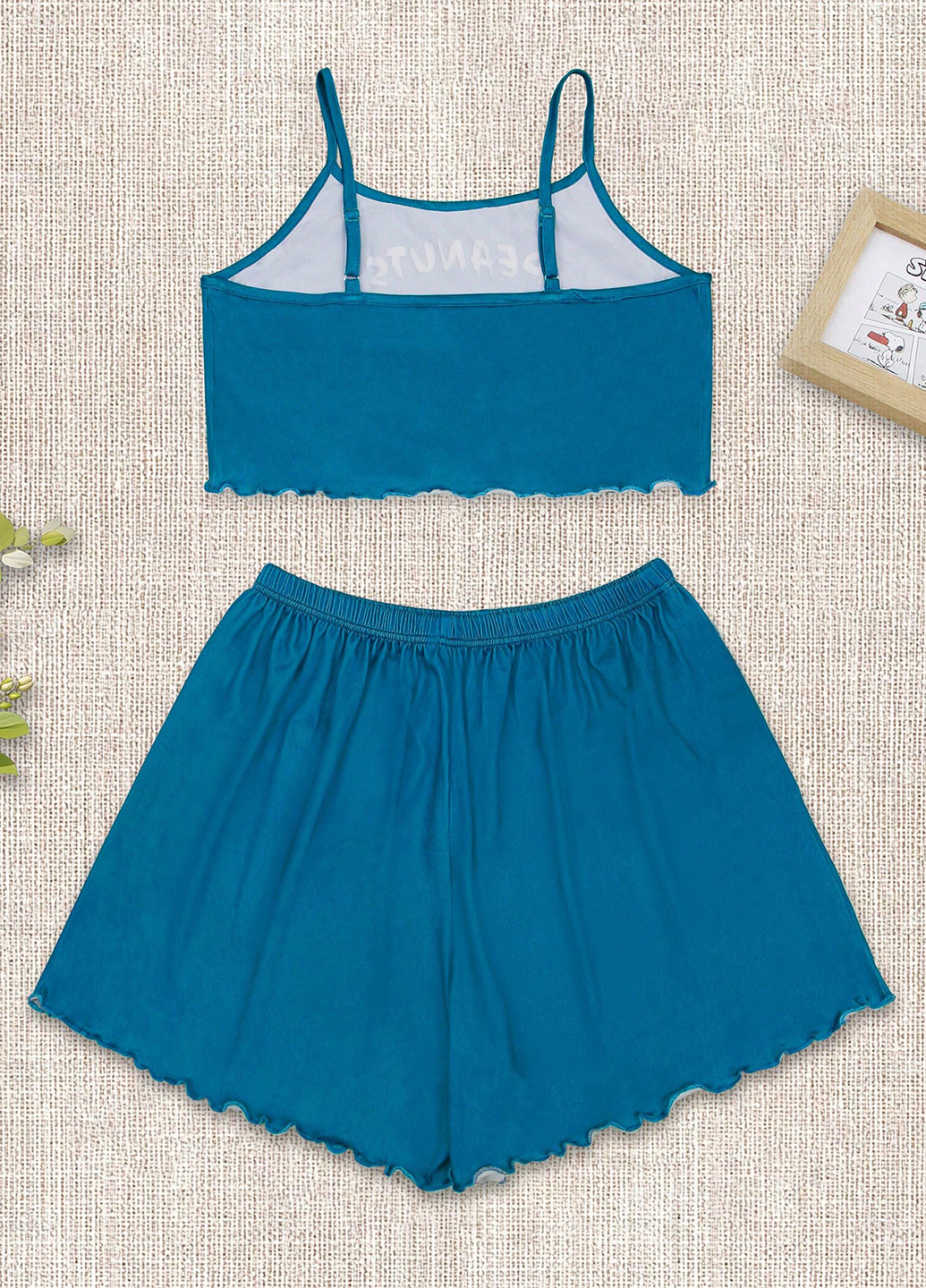 Костюм (топ, шорты) SHEIN (366499107)