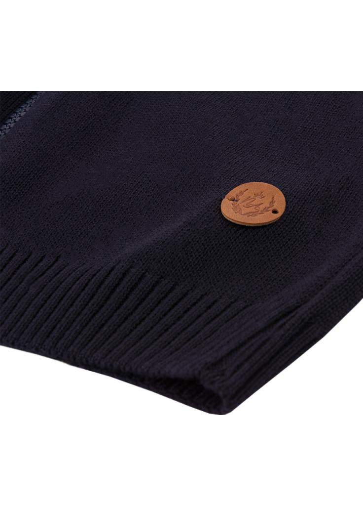 Кофта на молнии вязаная (AFB1213-116B-blue) NA (202378943)