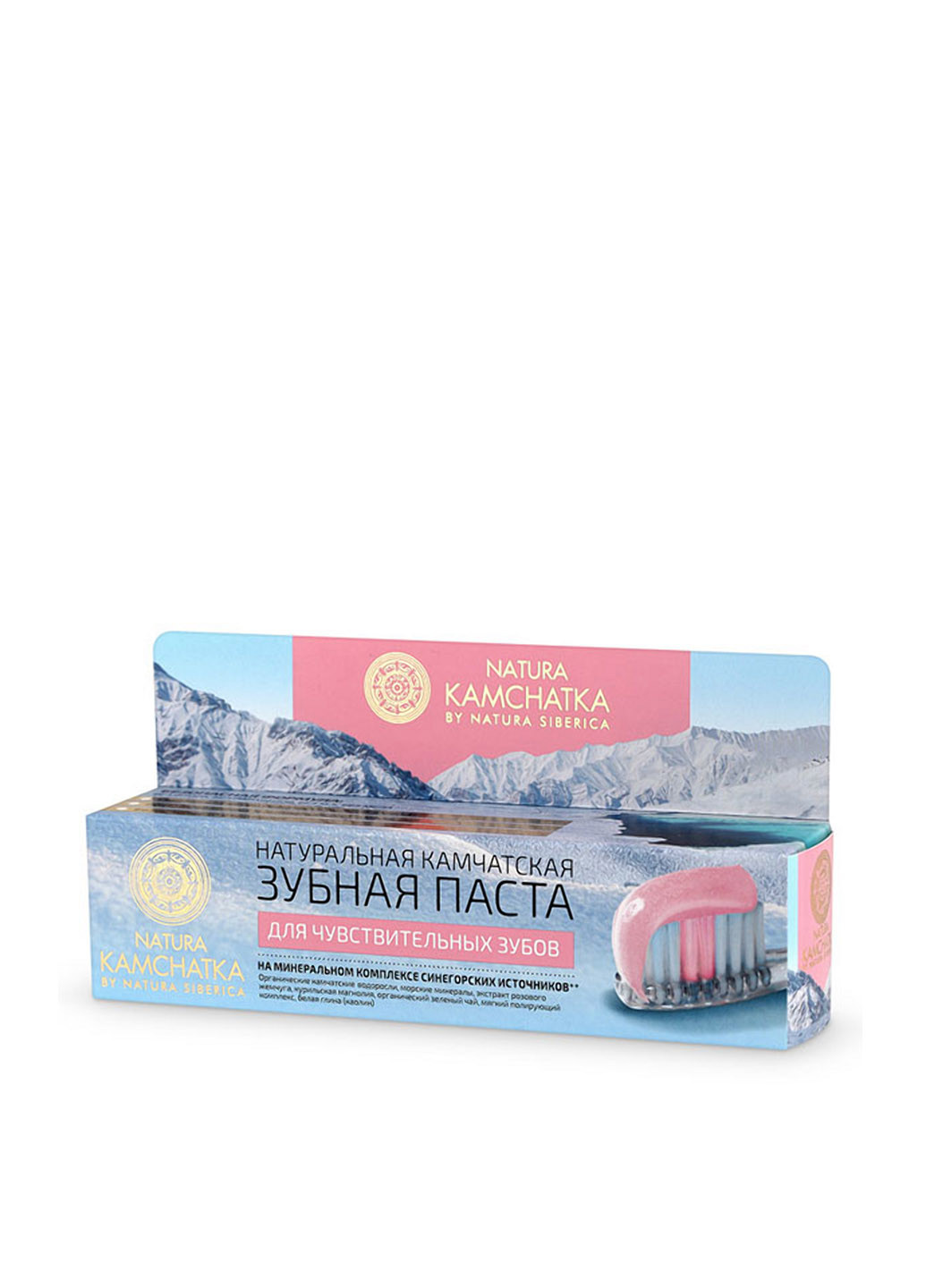 Зубна паста для чутливих зубів, 100 мл Natura Kamchatka (100118156)