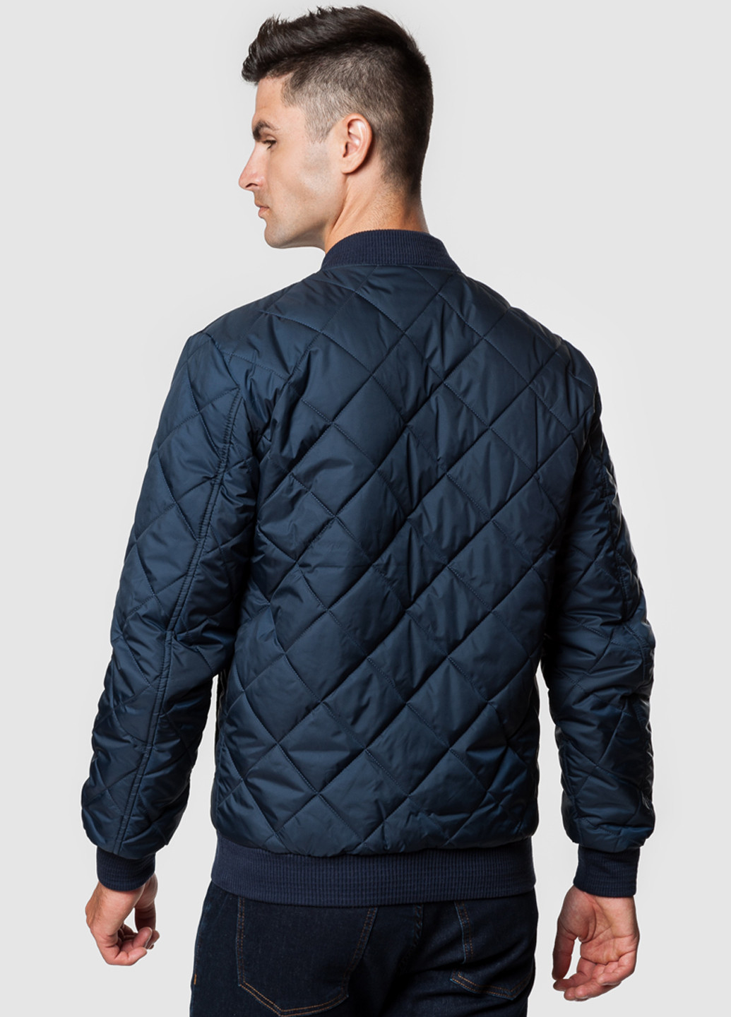 Синяя летняя куртка мужская Arber Varsity Jacket H19/1
