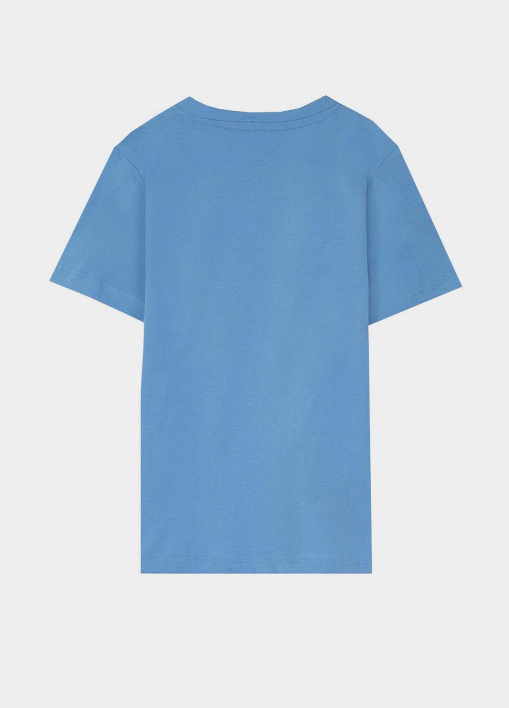 Голубая летняя футболка Piazza Italia