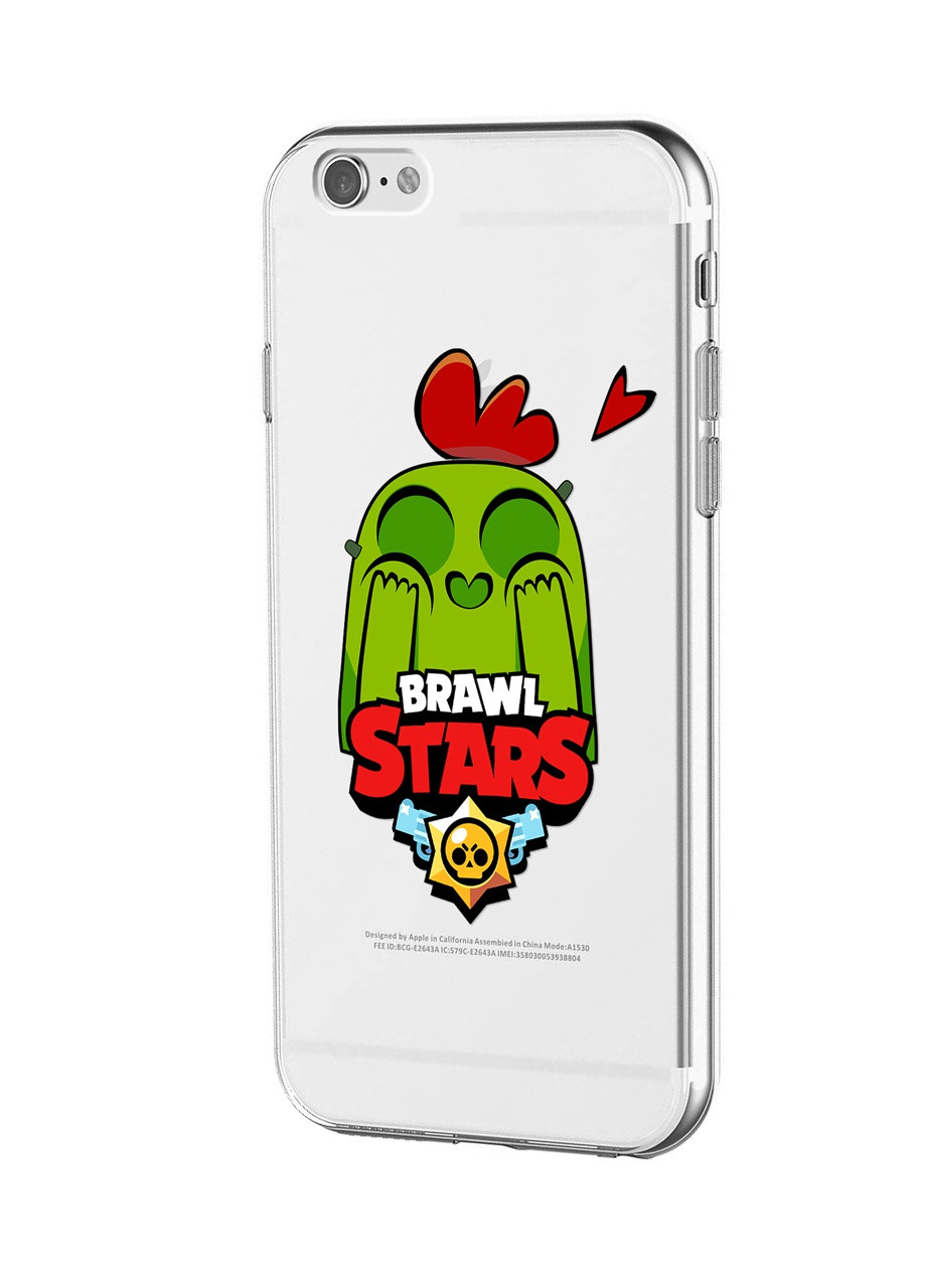 Чохол силіконовий Apple Iphone 11 Спайк Бравл Старс (Spike Brawl Stars) (9230-1010) MobiPrint (219284371)