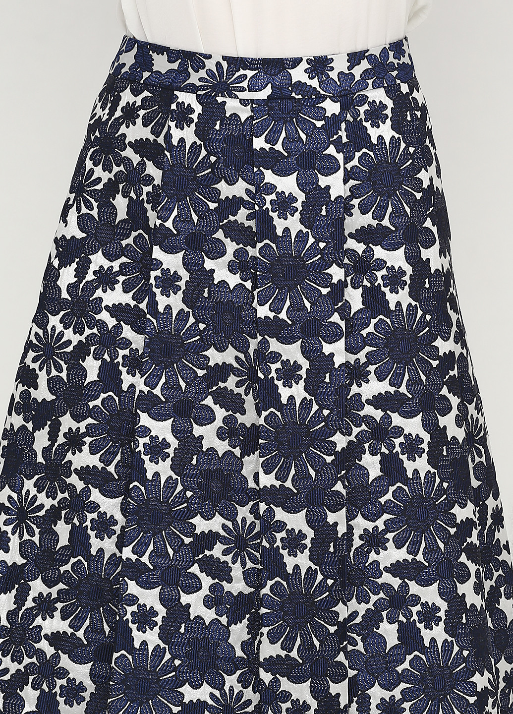 Синяя кэжуал цветочной расцветки юбка Liu-Jo мини