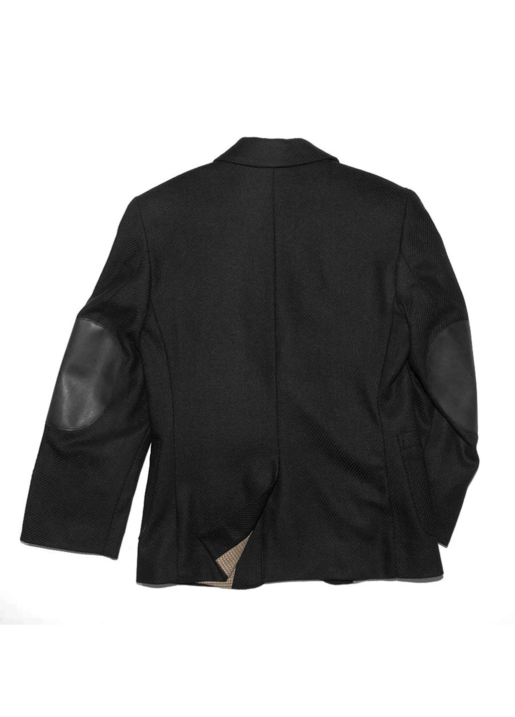 Пиджак Юность с длинным рукавом однотонный чёрный деловой