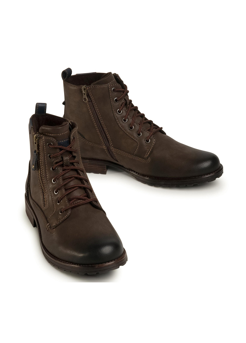 Темно-коричневые осенние черевики mbs-goran-108 Lanetti