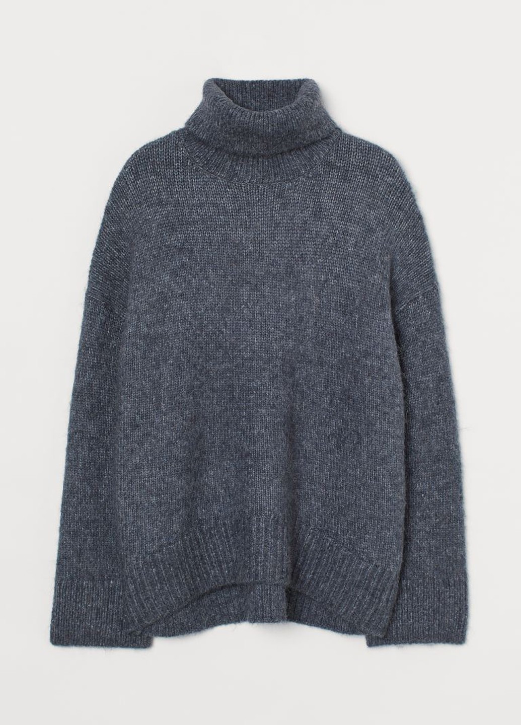 Серо-синий демисезонный свитер H&M