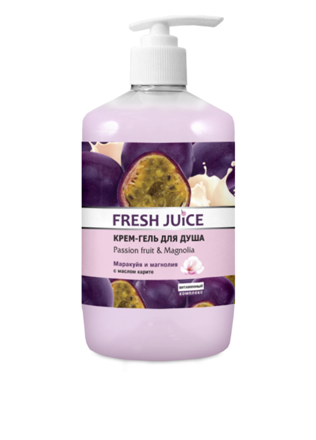 Крем-гель для душа Passion fruit & Magnolia, 750 мл Fresh Juice (138199398)