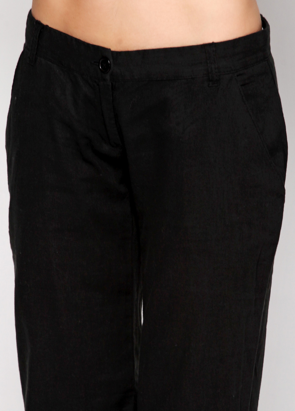 Черные кэжуал летние прямые брюки Soul Rebel
