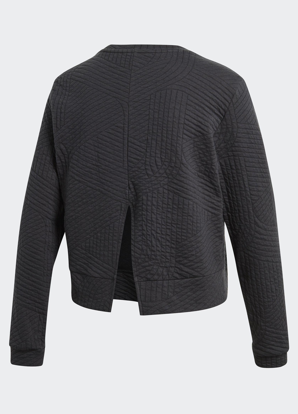 Темно-серый свитшот adidas однотонный (75675747)