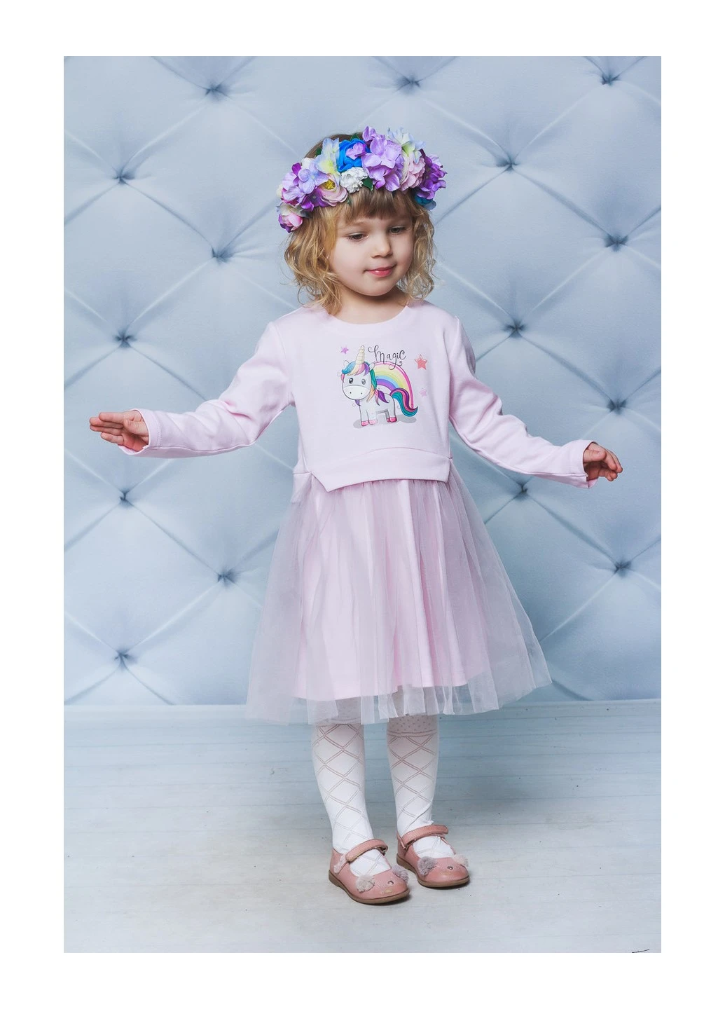 Рожева футболка 1096/1 98 рожеве Color Dreams (223667385)