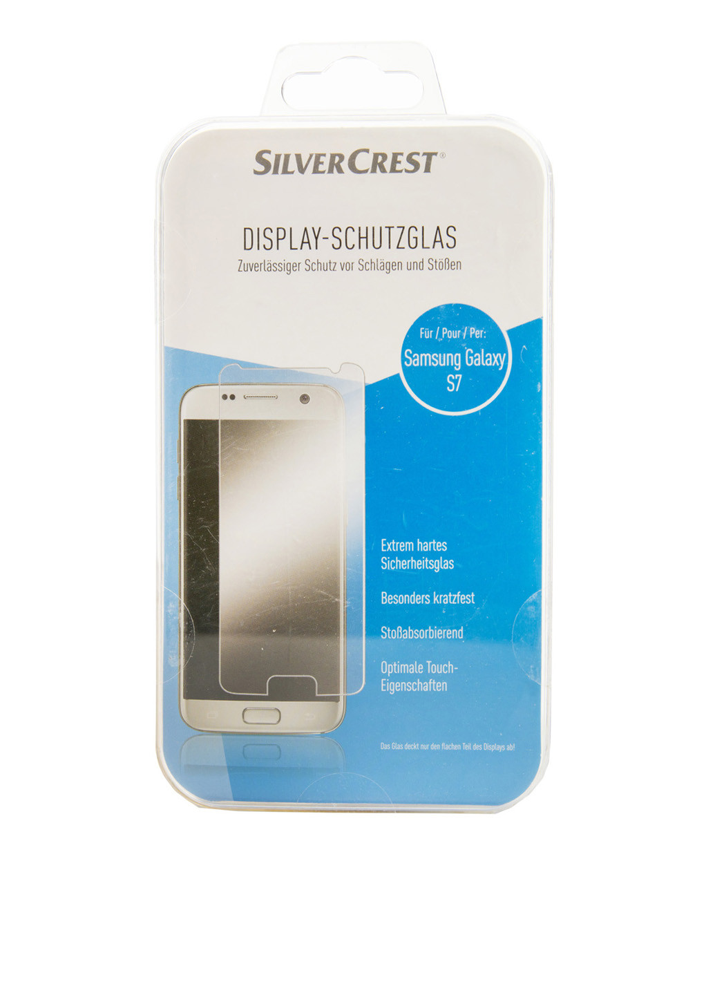 Защитное стекло для Samsung Galaxy S7 Silver Crest (112541440)