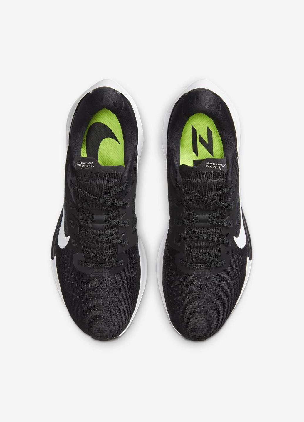Чорні Осінні кросівки cu1855-001 Nike Air Zoom Vomero 15