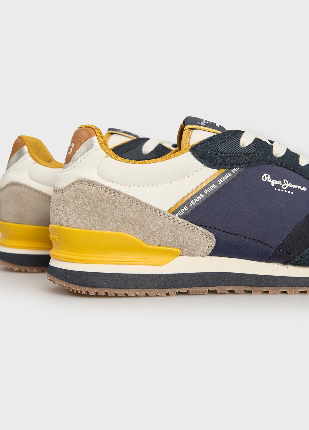 Синие всесезонные кроссовки Pepe Jeans