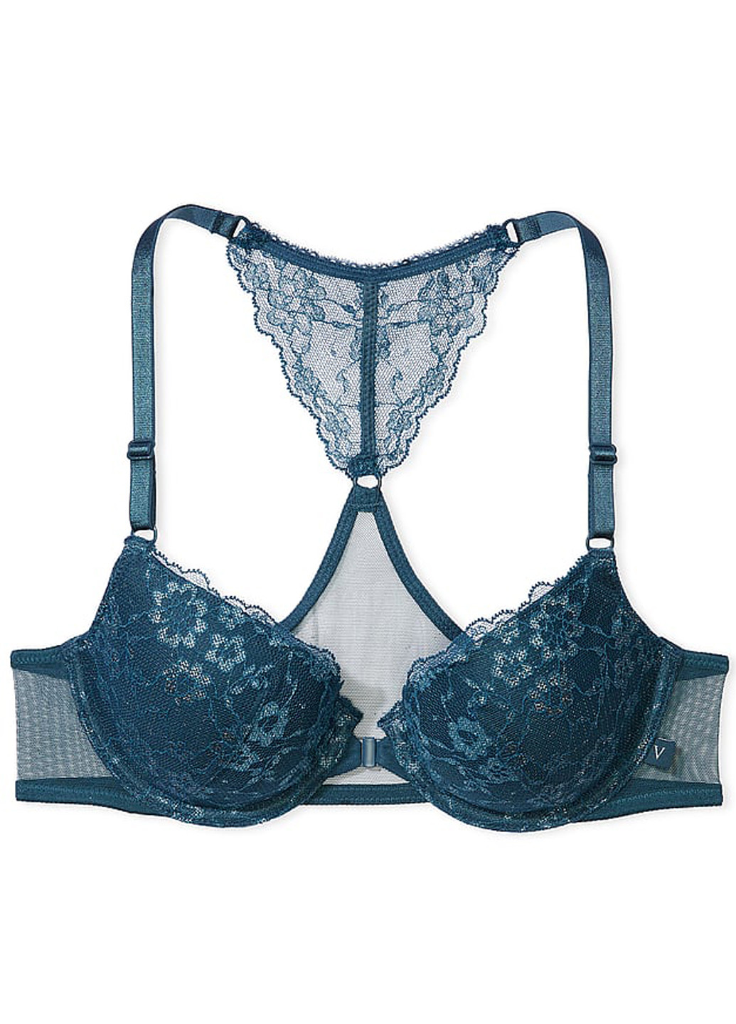 Синій демісезонний комплект (бюстгальтер, трусики) Victoria's Secret